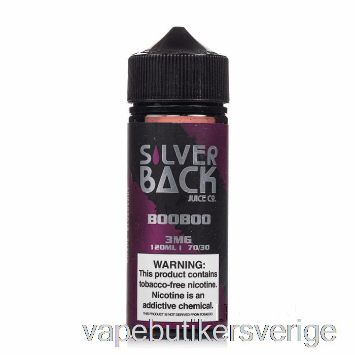 Vape Sverige Booboo - Silverback Juice Co. - 120ml 0mg